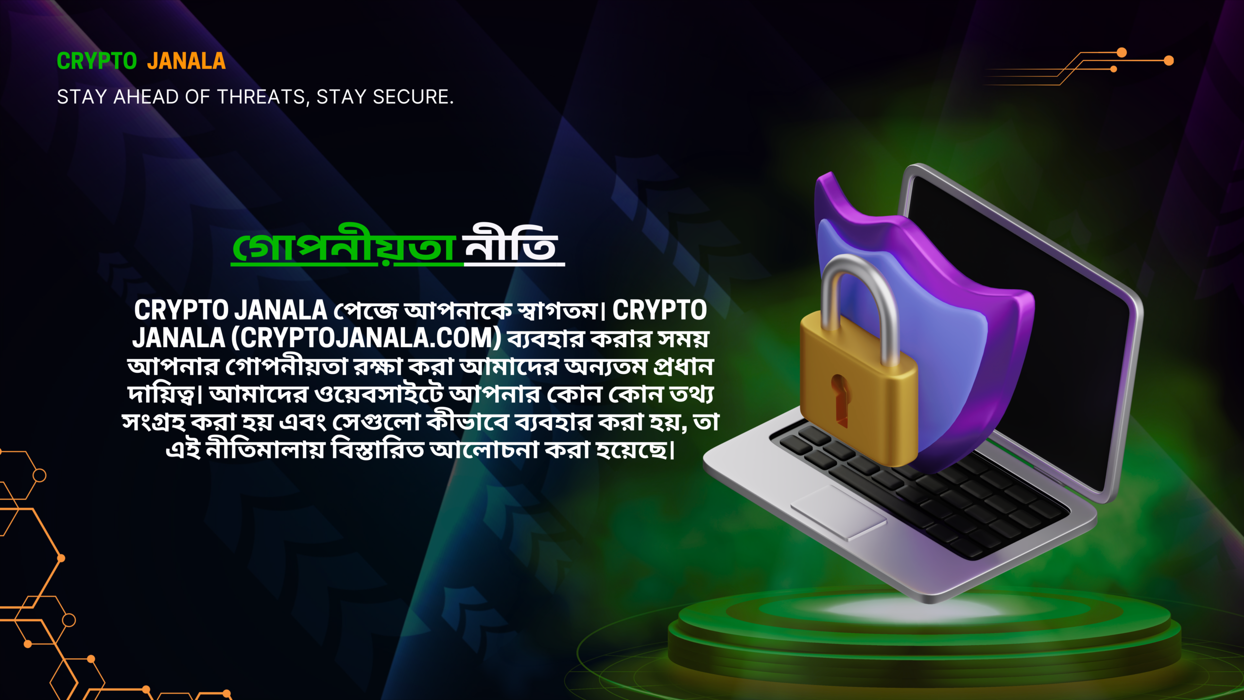 Privacy Policy for Crypto Janala