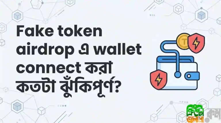 Fake Token Airdrop-এ Wallet Connect করা কতটা ঝুঁকিপূর্ণ?
